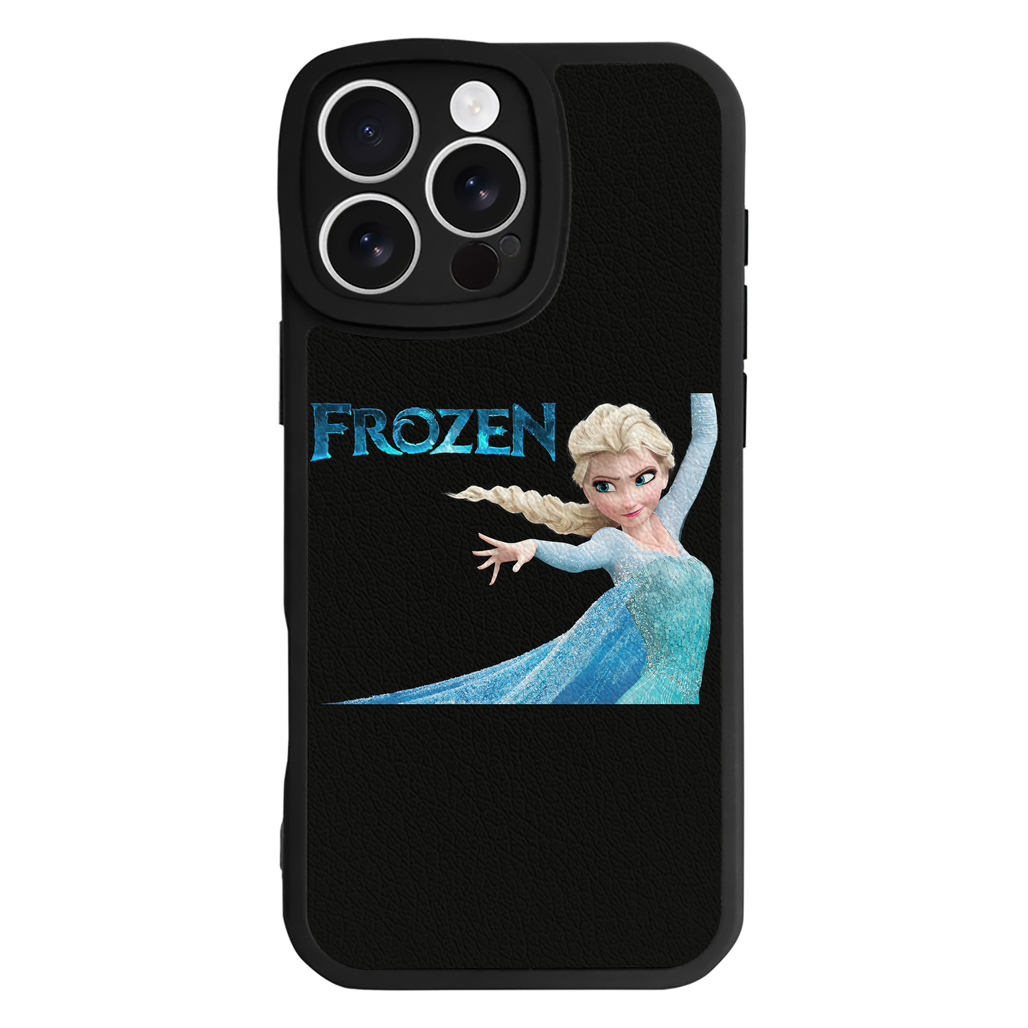 （画像用） アナと雪の女王 アンナ エルサ Frozen Anna Elsa 【iPhone 16シリーズ対応】シリコンスマホケース（レザー調） 材質：シリコン